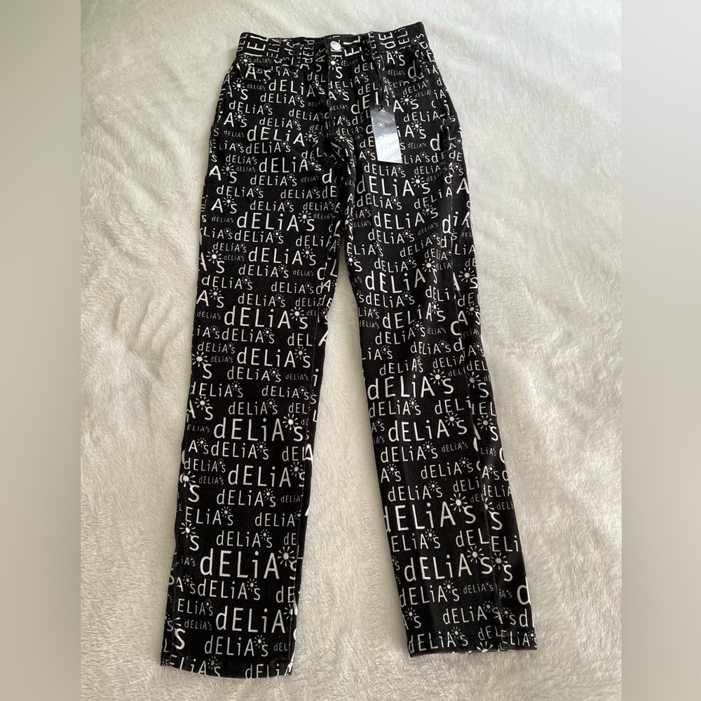 Dolls Kill dELiA*s Logo Taylor Skinny Jeans